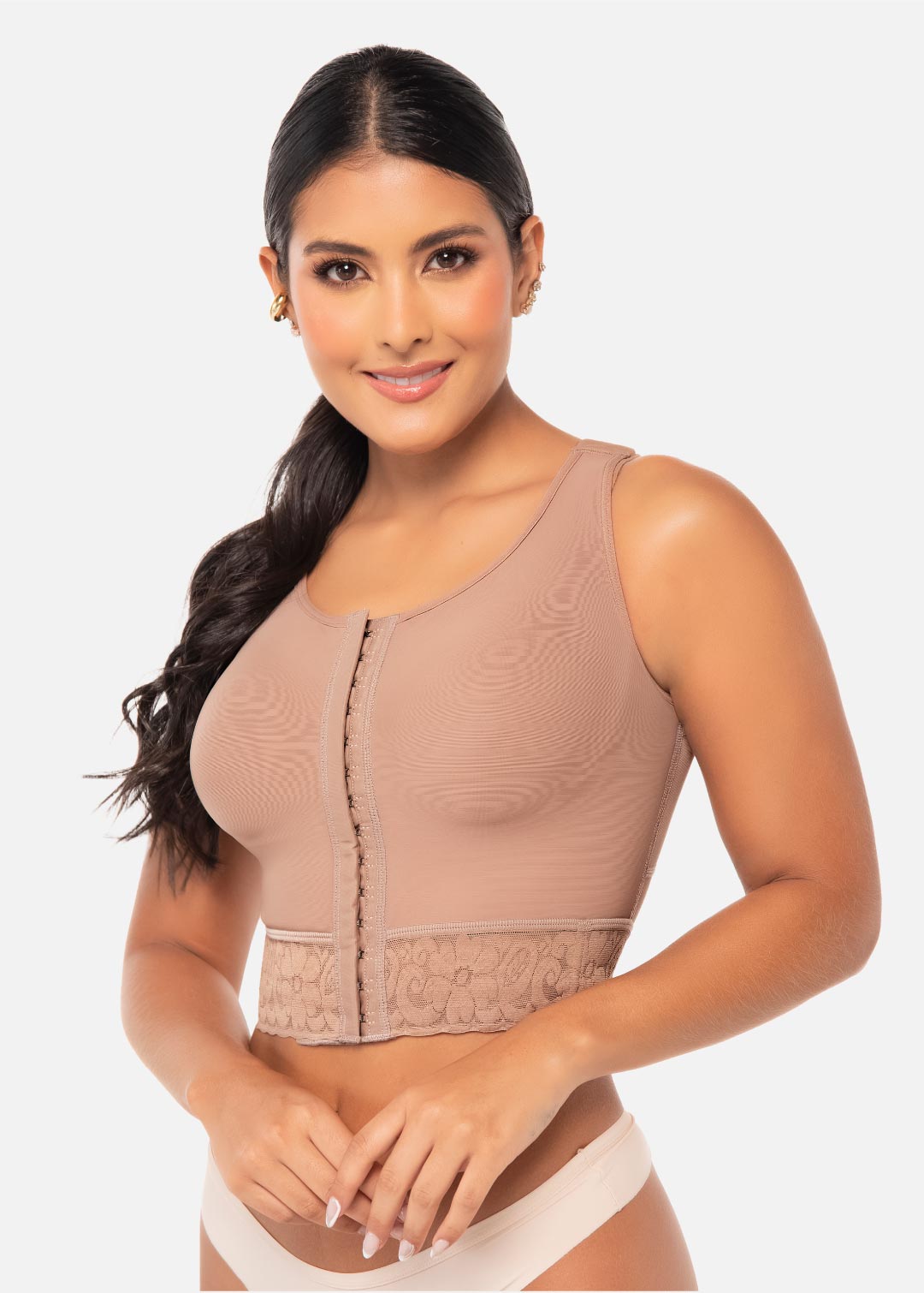 Brasier de realce medio con material de tecnología 3D 7581
