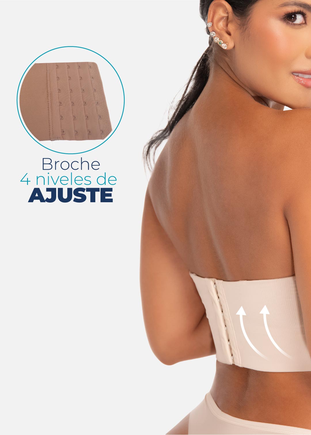 Brasier Strapless Tipo Bustier 8040