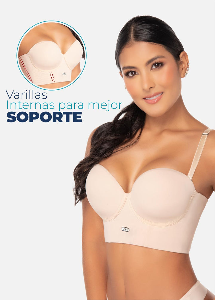 Brasier Strapless Tipo Bustier 8040