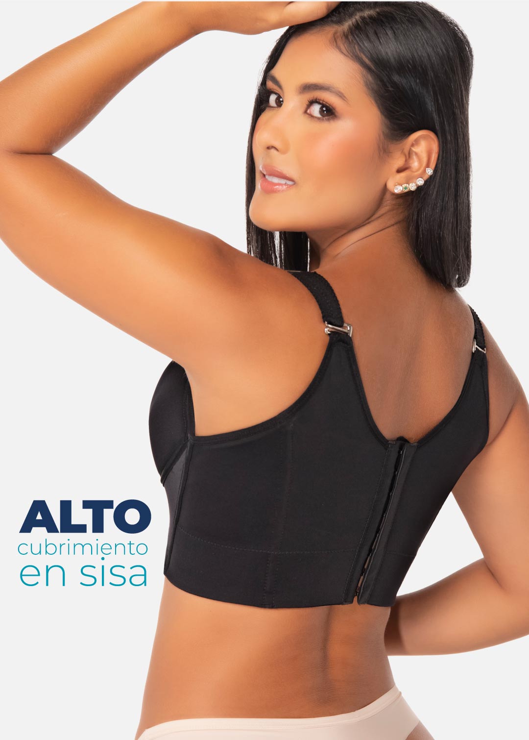 Brasier plus size de excelente cubrimiento 8546