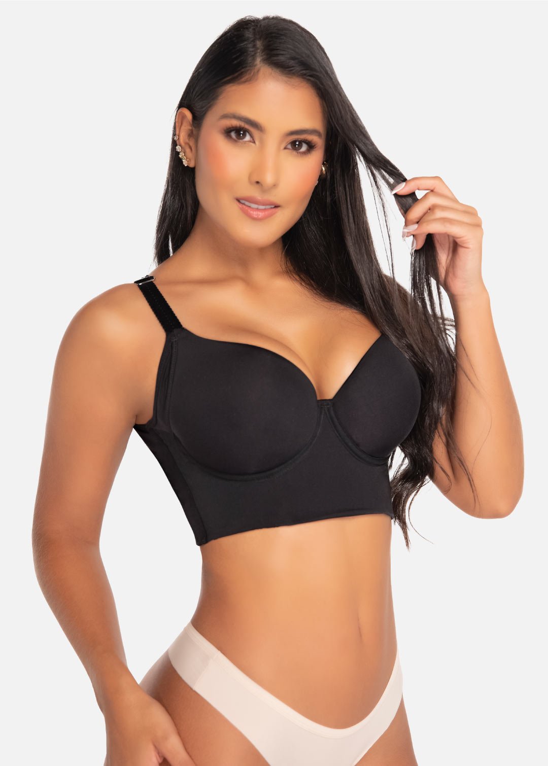 Brasier plus size de excelente cubrimiento 8546