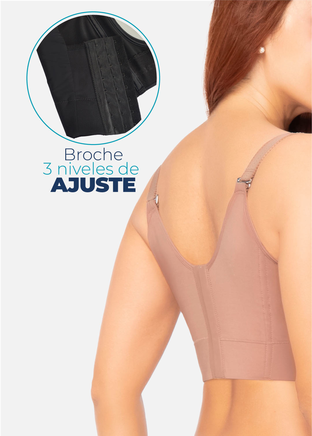 Brasier plus size de excelente cubrimiento 8546