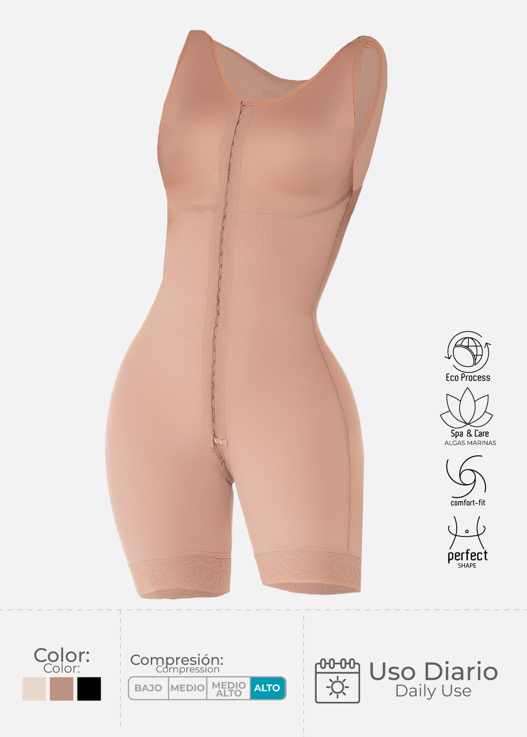 Faja con brasier 6273