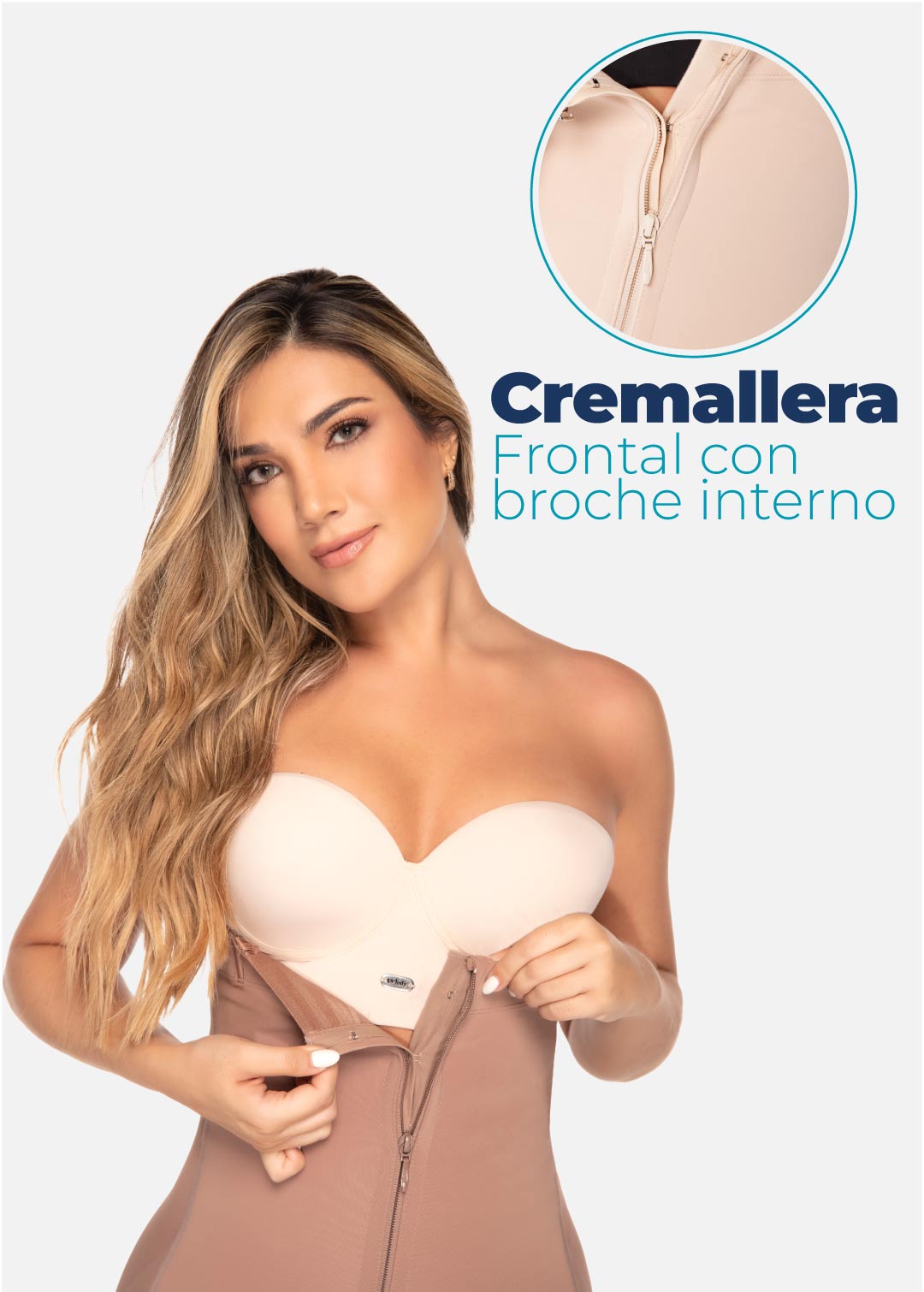 Faja strapless larga 6259