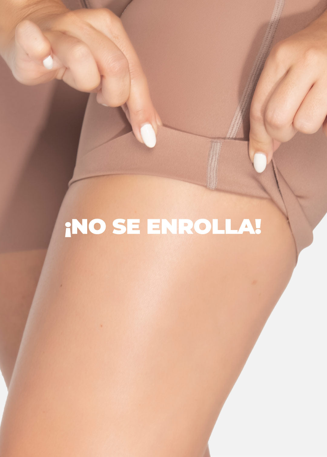 Faja strapless media pierna 6249