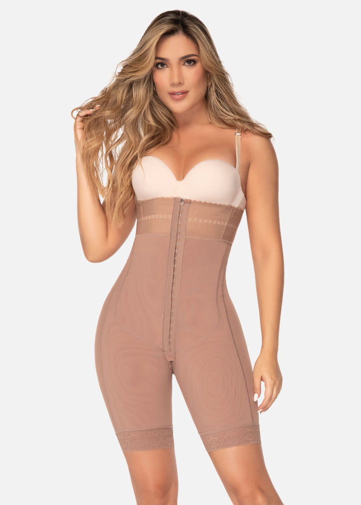 Faja strapless media pierna 6217