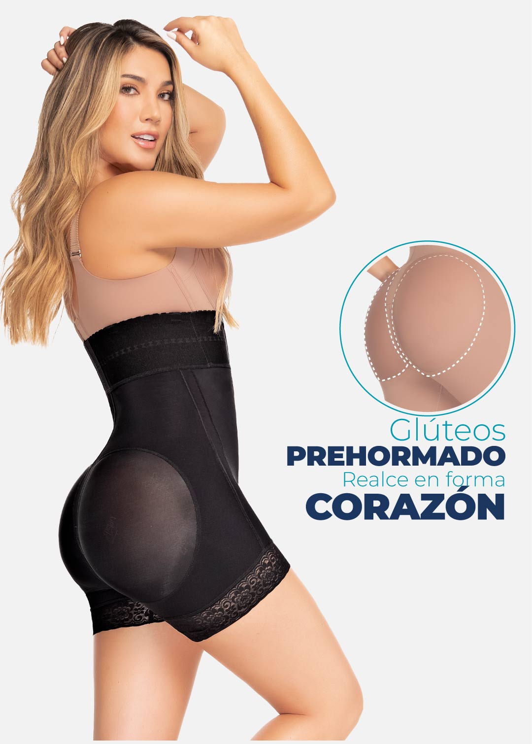 Faja corta senos libres 6231