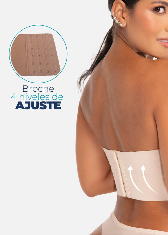 Brasier Strapless Tipo Bustier 8040