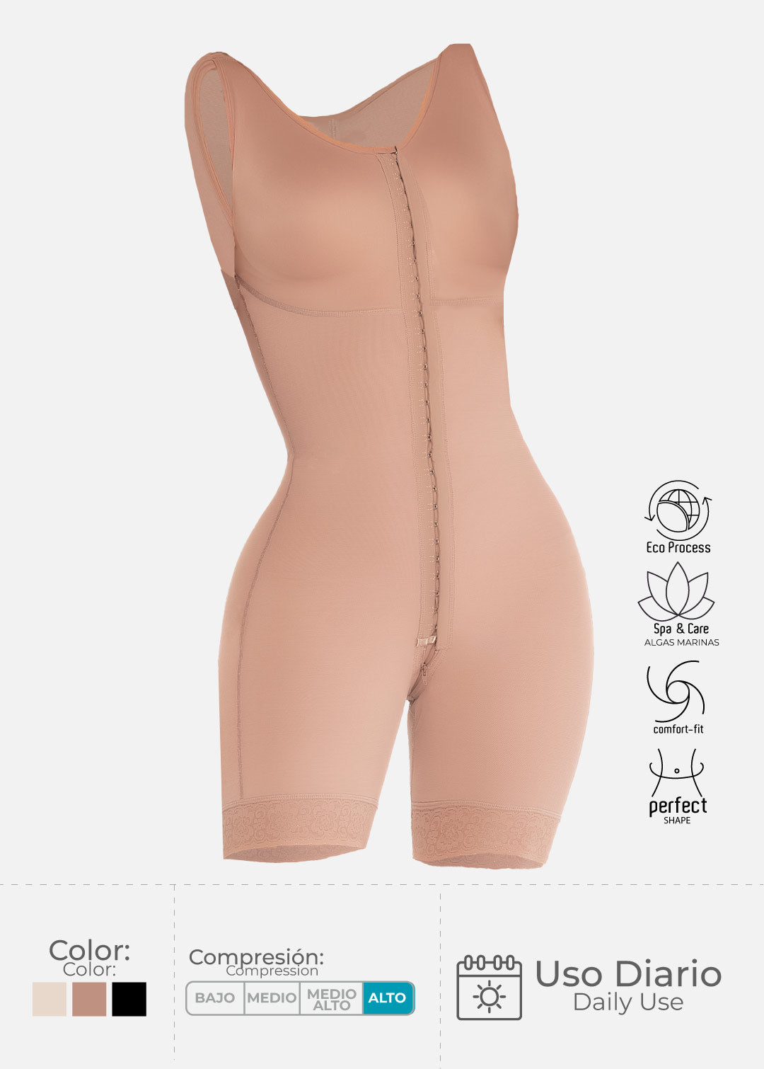 Faja con brasier 6275