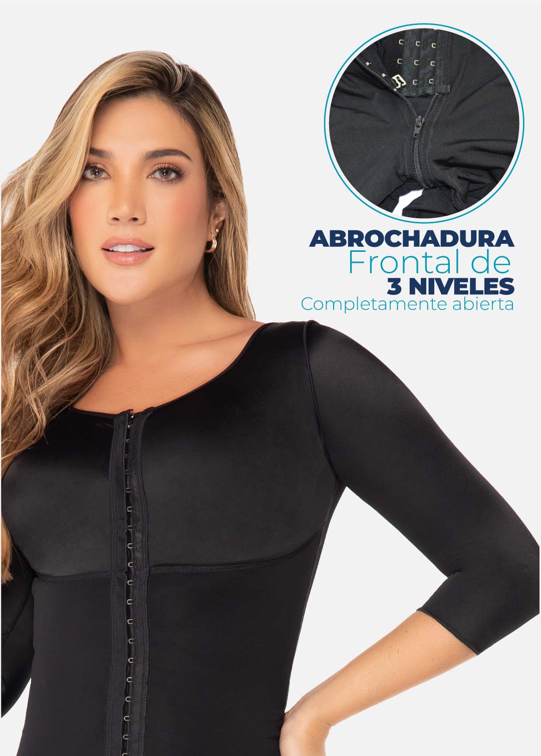 Faja con brasier 6276