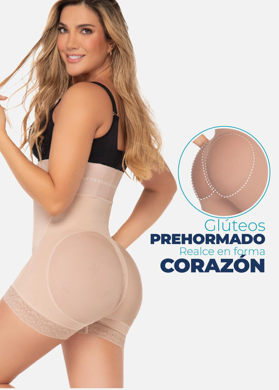 Faja cuerpo de guitarra strapless 6204