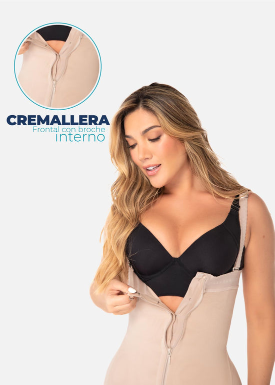Faja strapless media pierna 6245