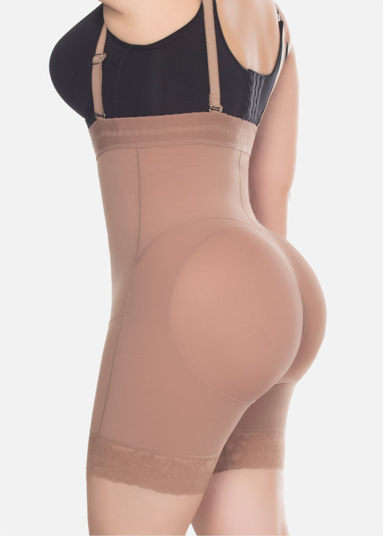 Faja strapless media pierna 6245