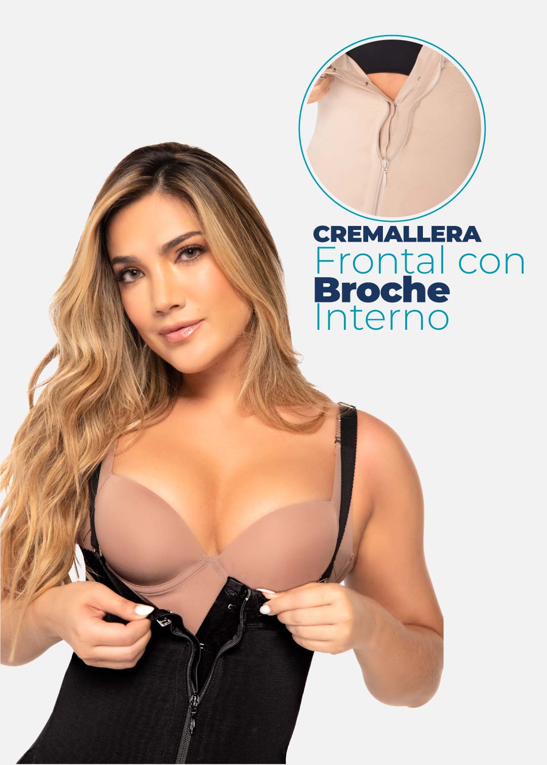 Faja BBL strapless efecto cinturilla 6269