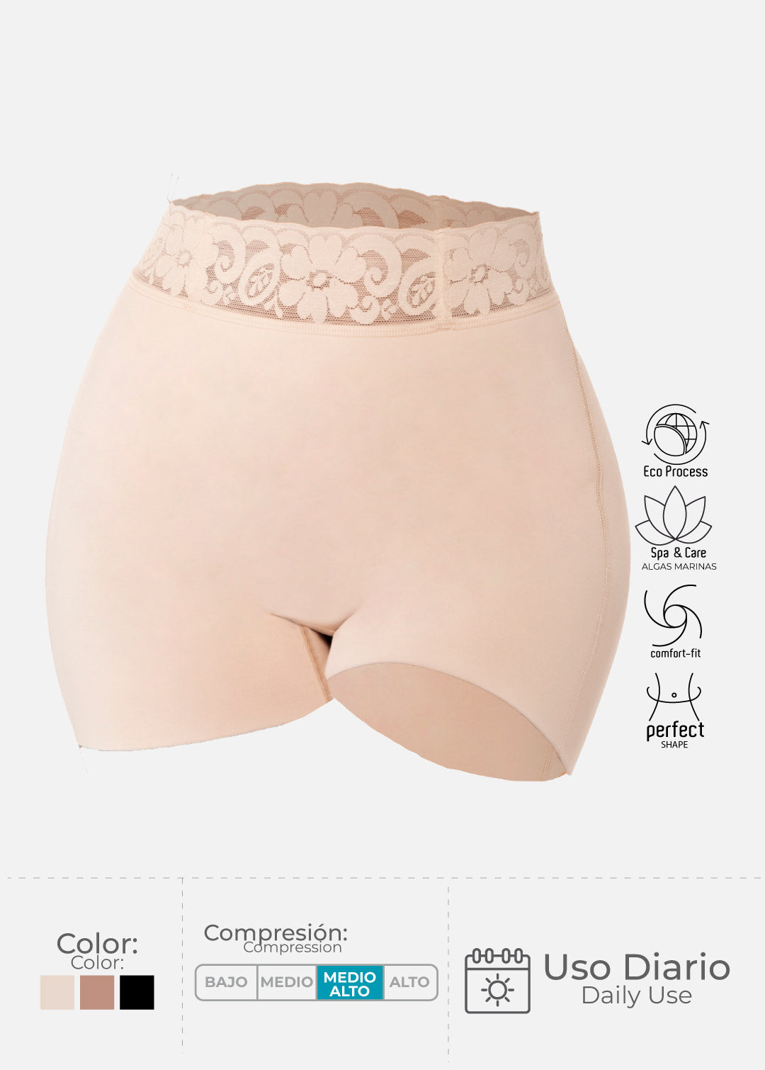 Panty invisible, mínima costura 6261
