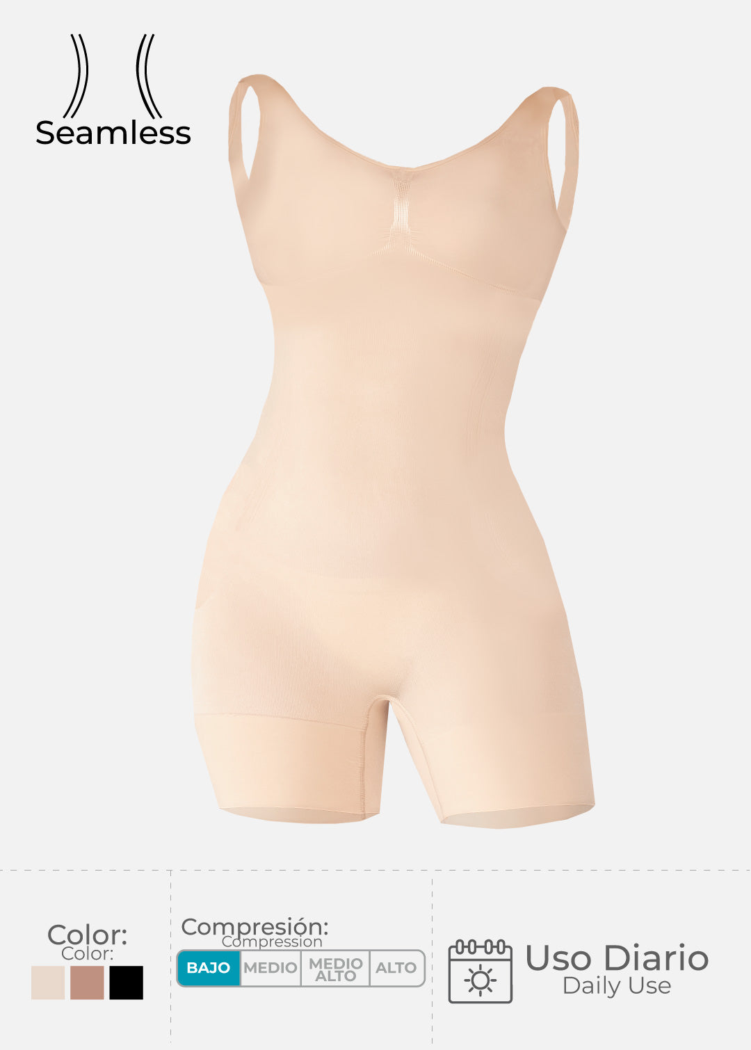 Seamless enteriza 301